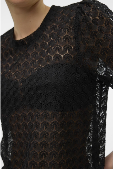 Vero Moda vmbecca lace ss o-neck top jrs ga n