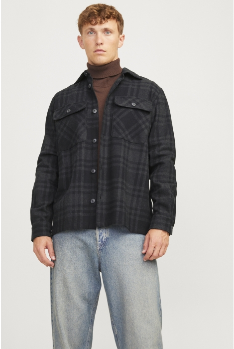 Jack & Jones jprraymond melange check ls overshi