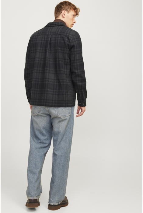 Jack & Jones jprraymond melange check ls overshi