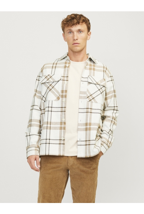 Jack & Jones jprraymond melange check ls overshi