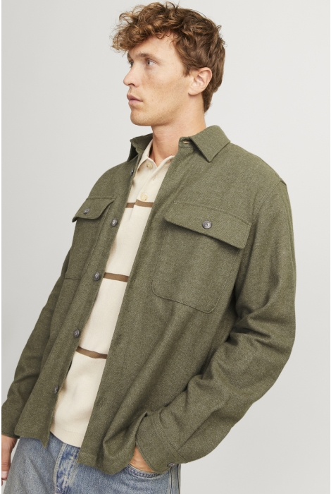 Jack & Jones jprraymond melange solid ls overshi