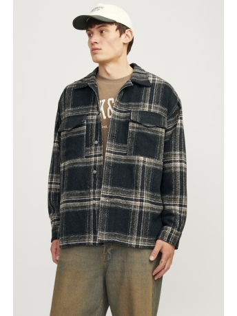 Jack & Jones Overhemd JORVESTERBRO CHECK OVERSHIRT LS SN 12260658 FOREST RIVER