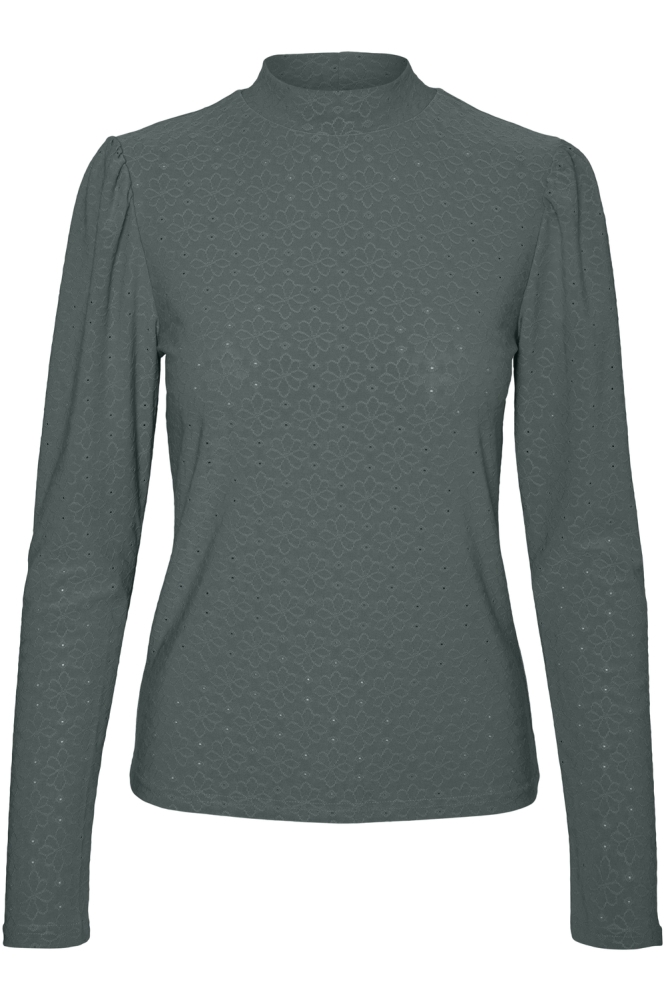 VMPAULINE LS TOP GA JRS BF 10315660 BALSAM GREEN