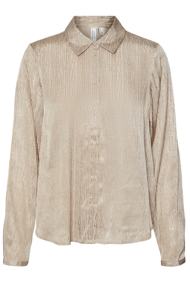 VMOTHEA L/S SHIRT WVN BTQ 10315404 Silver Mink