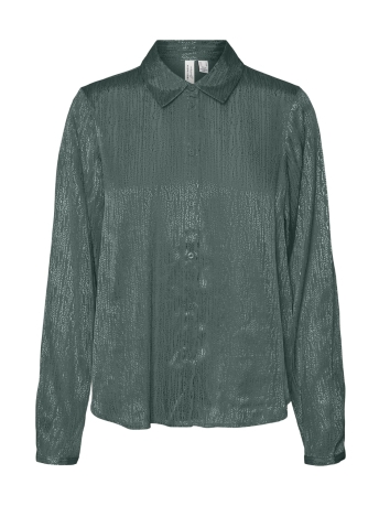 Vero Moda Blouse VMOTHEA L/S SHIRT WVN BTQ 10315404 Balsem Green