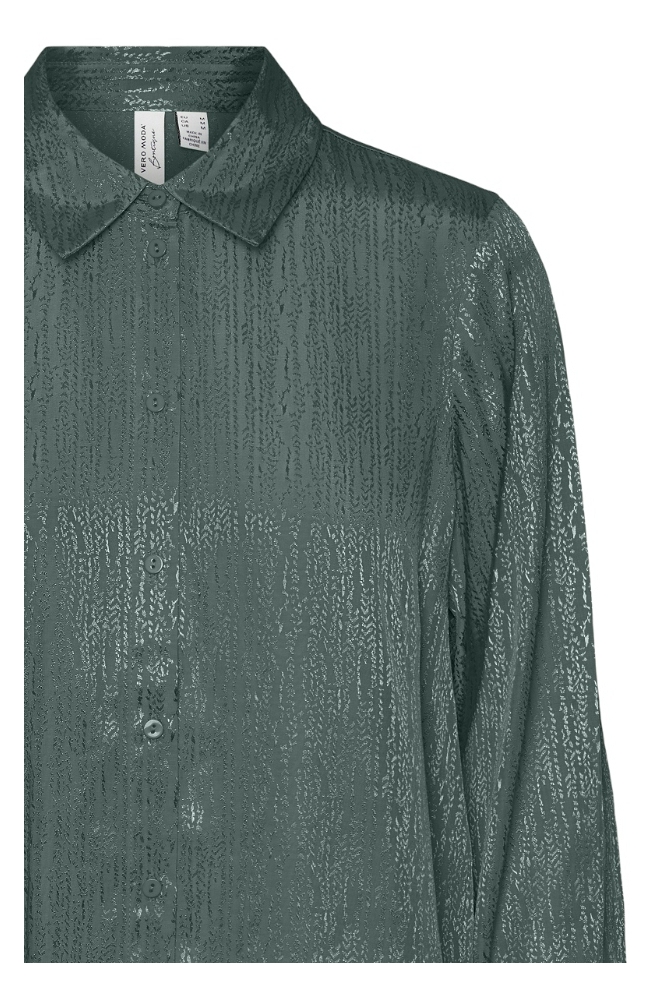 VMOTHEA L/S SHIRT WVN BTQ 10315404 Balsem Green