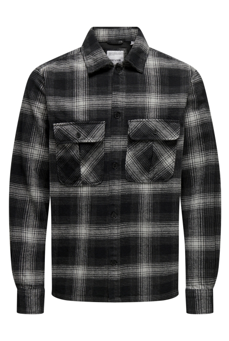 Only & Sons onscedric life check overshirt noos