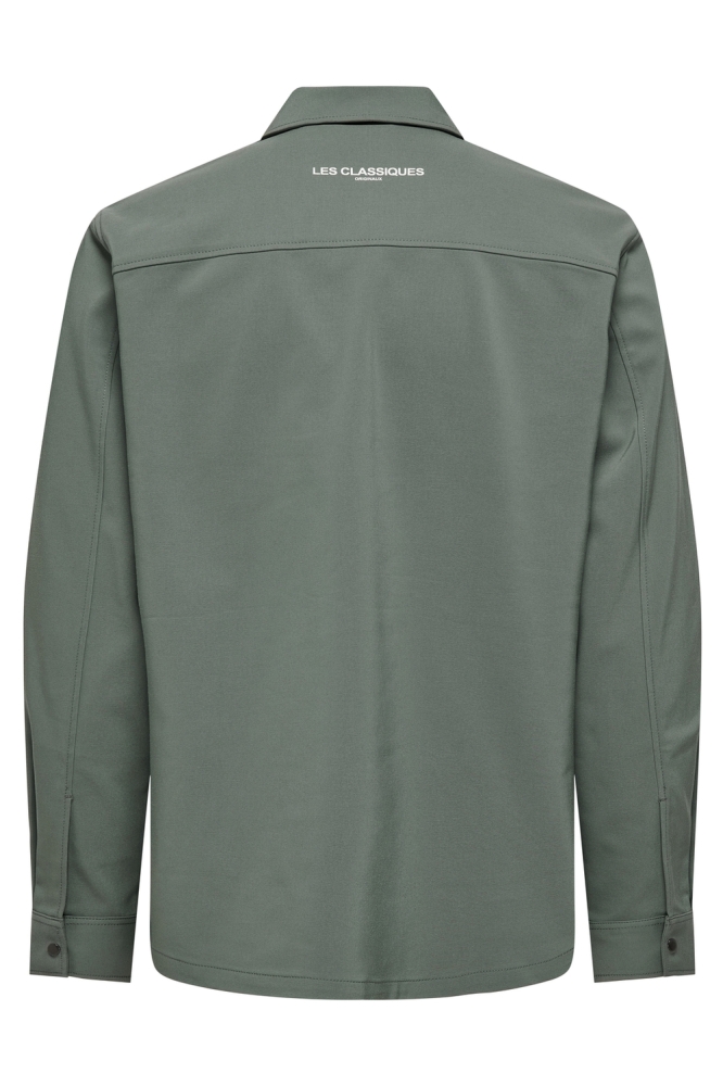 ONSLES CLASSIQUES OVERSHIRT LS SHIR 22030840 BALSAM GREEN