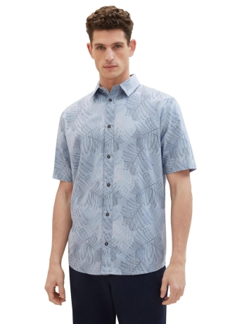 Tom Tailor Overhemd COMFORTABEL OVERHEMD MET PRINT 1040128XX10 35094