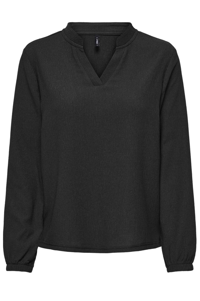 ONLNANCY L/S TOP BOX JRS 15330786 BLACK