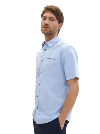 Tom Tailor Overhemd OVERHEMD MET ALLOVER PRINT 1040138XX10 34714