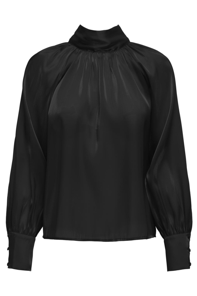 JDYDANI L/S BOW TOP WVN 15335455 Black