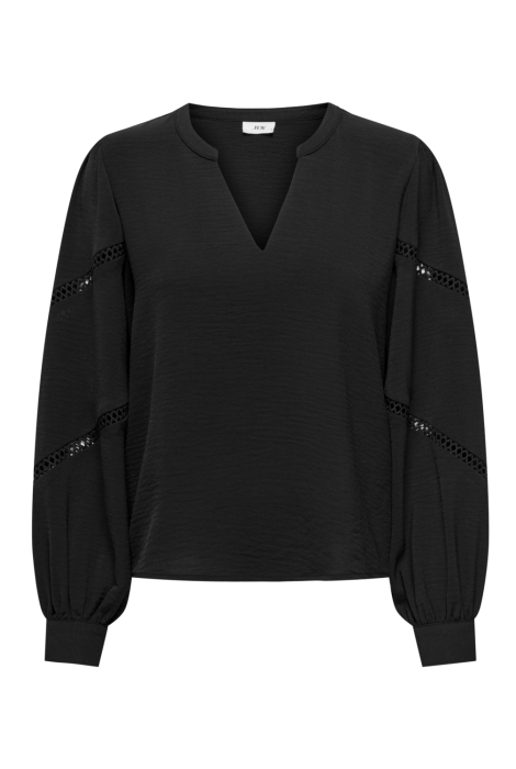 Jacqueline de Yong jdylion l/s v-neck volume top wvn