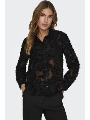 Jacqueline de Yong Blouse JDYMAIA L/S SHIRT WVN 15332572 Black