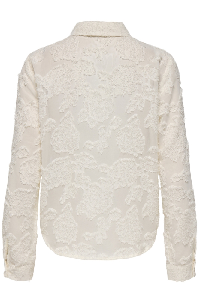 JDYMAIA L/S SHIRT WVN 15332572 Cloud Dancer