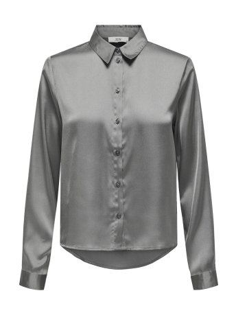 Jacqueline de Yong Blouse JDYFIFI L/S SHIRT WVN NOOS 15203504 GRANITE GREY