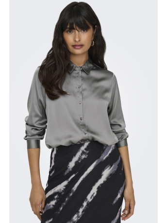 Jacqueline de Yong Blouse JDYFIFI L/S SHIRT WVN NOOS 15203504 GRANITE GREY