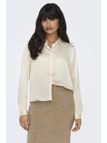 Jacqueline de Yong Blouse JDYFIFI L/S SHIRT WVN NOOS 15203504 SANDSHELL