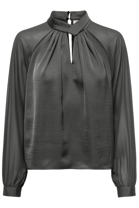 Jacqueline de Yong jdyurba l/s knot detail top wvn