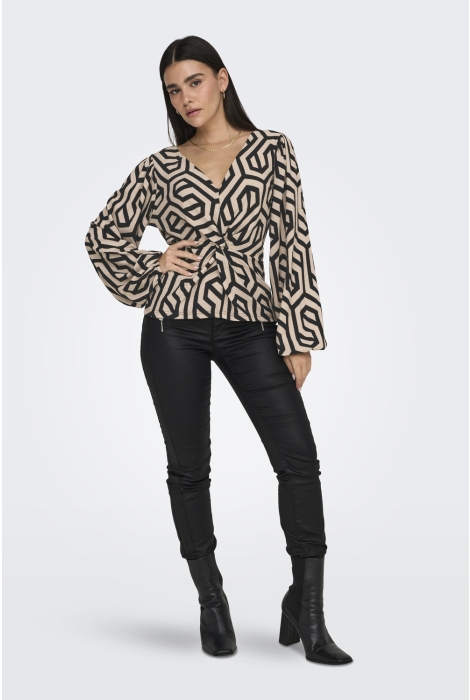 Jacqueline de Yong jdyjulia l/s knot top jrs