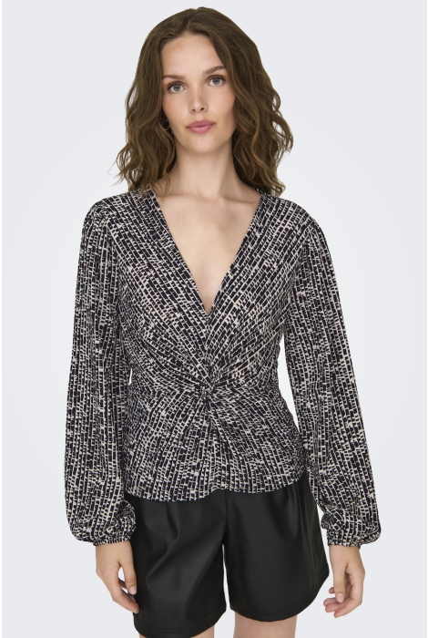 Jacqueline de Yong jdyjulia l/s knot top jrs