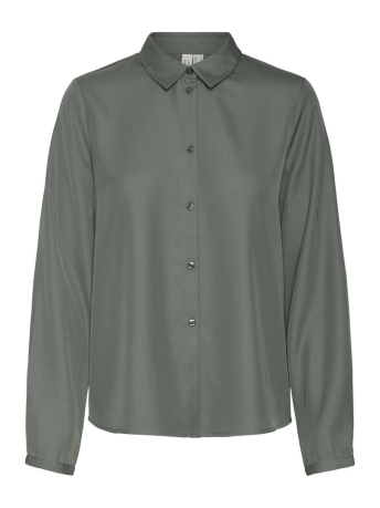 Vero Moda Blouse VMTANNE L/S SHIRT WVN EXP BTQ 10320926 BALSAM GREEN