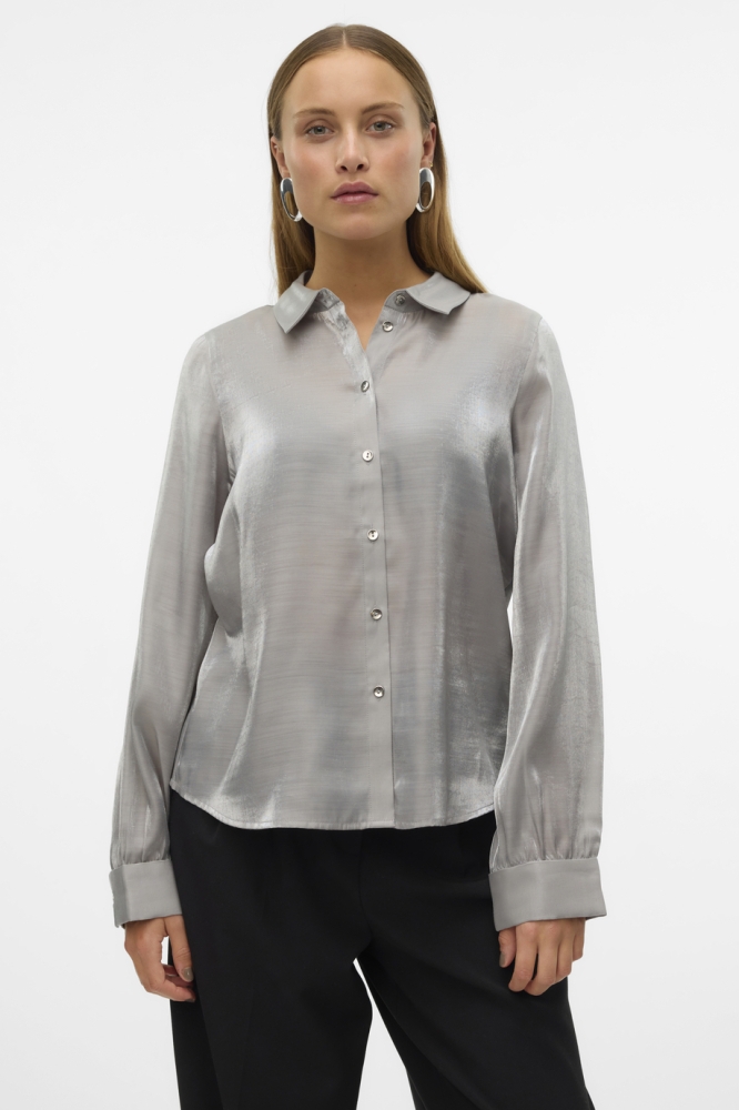 VMELMA LS LOOSE SHIRT WVN 10320196 GRIFFIN