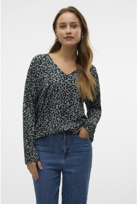 Vero Moda vmmerve ls 2-way loose top jrs boo