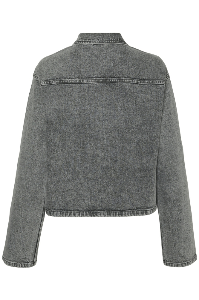 VMELLAS LS STUDS DNM SHIRT RA206 10321886 LIGHT GREY DENIM/STUDS