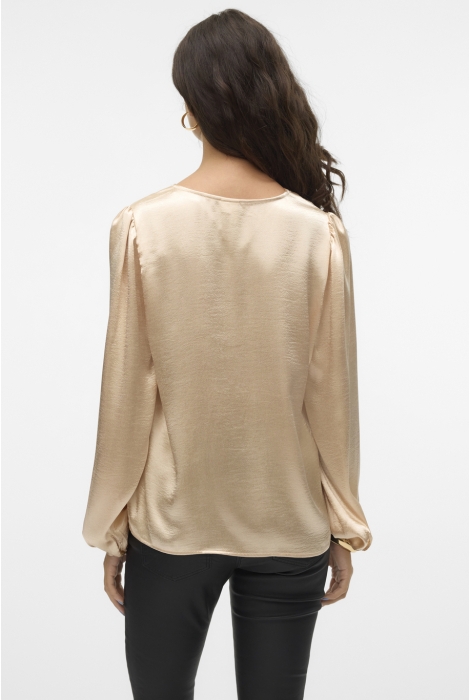 Vero Moda vmrosanna l/s v-neck top wvn btq