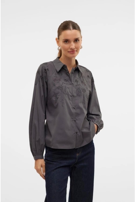 Vero Moda vmchristine ls emb shirt wvn