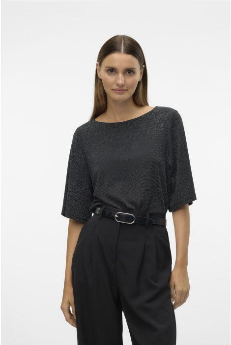 Vero Moda vmkanva 2/4 glitter top jrs