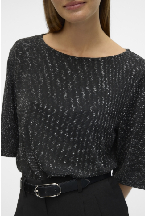 Vero Moda vmkanva 2/4 glitter top jrs