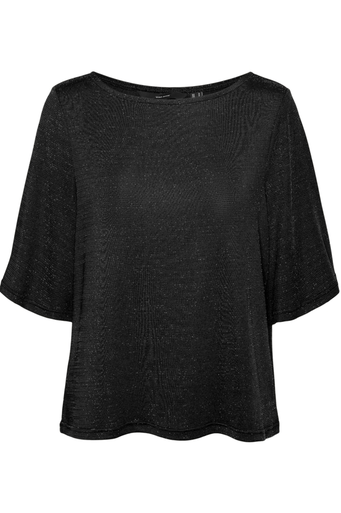 VMKANVA 2/4 GLITTER TOP JRS 10296866 Black/BLACK LUREX