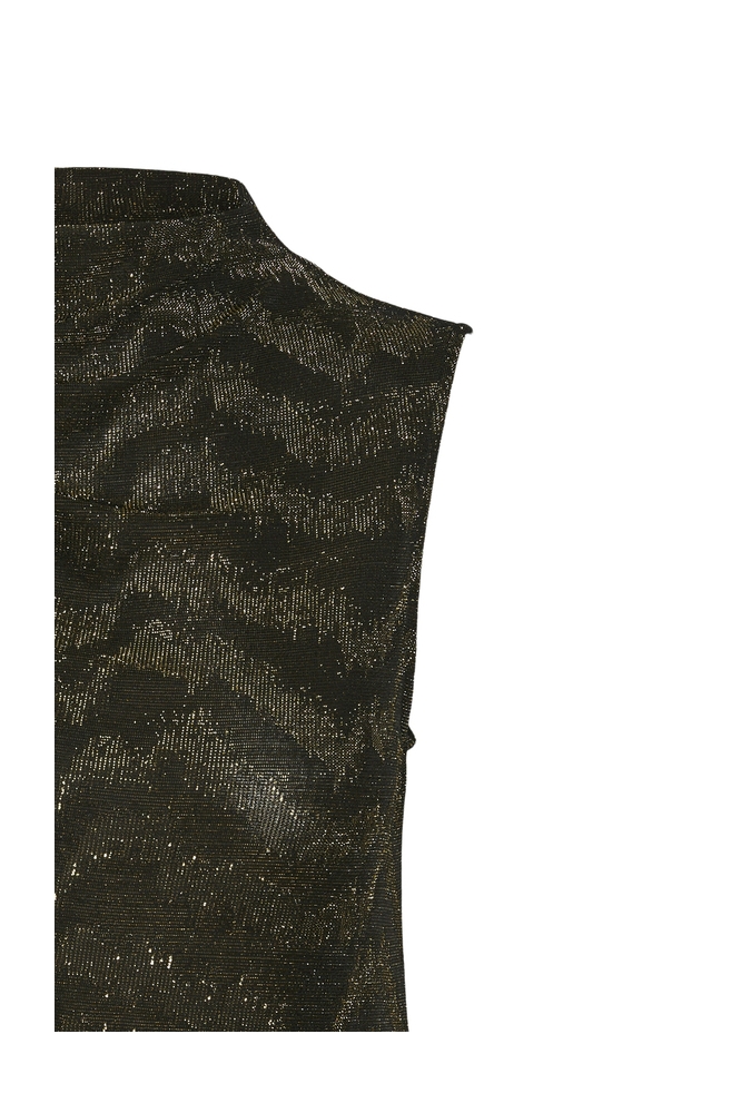 VMLUCY SL GLITTER TOP JRS 10316749 Black/GOLD LUREX