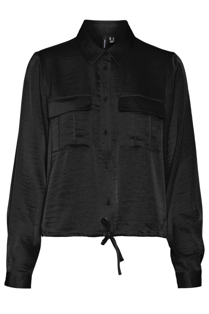 VMMARYS DANA LS BOMBER WVN GA 10300418 BLACK