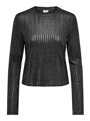 Jacqueline de Yong T-shirt JDYEVEREST L/S TOP JRS 15332344 BLACK