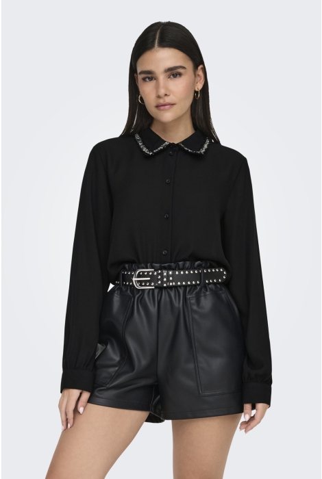 Jacqueline de Yong jdyaya l/s detail shirt wvn