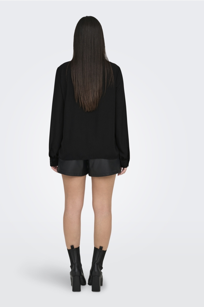 JDYAYA L/S DETAIL SHIRT WVN 15336885 BLACK