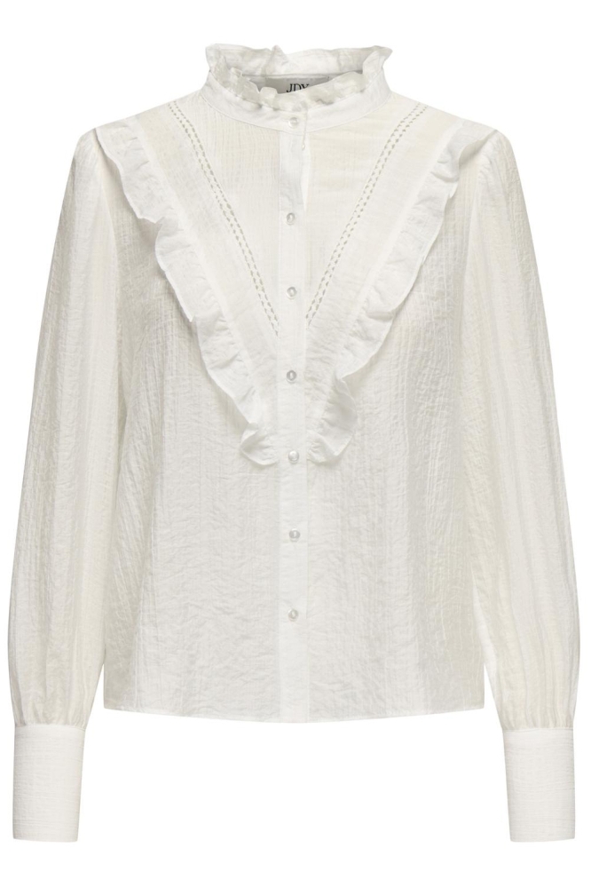 JDYEMMY L/S LACE SHIRT WVN 15336820 Cloud Dancer