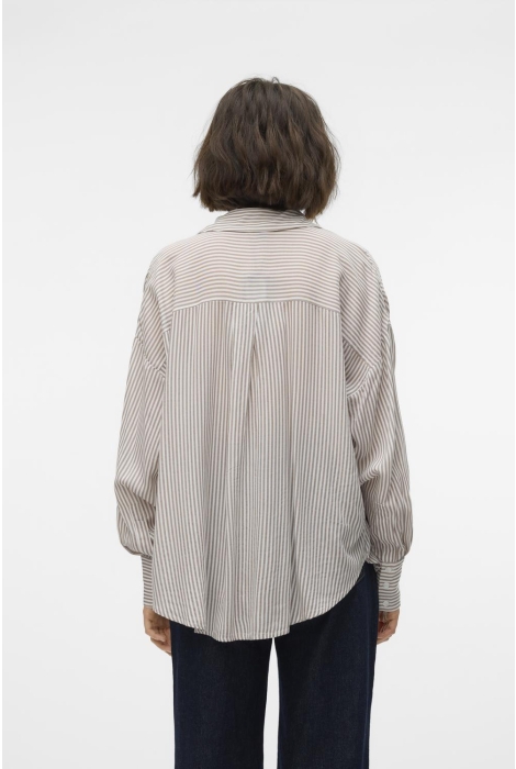 Vero Moda vmbumpy l/s oversize shirt wvn ga