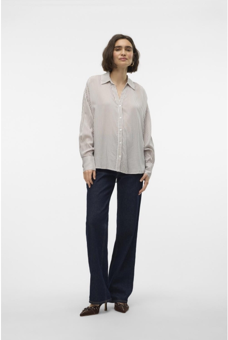 Vero Moda vmbumpy l/s oversize shirt wvn ga