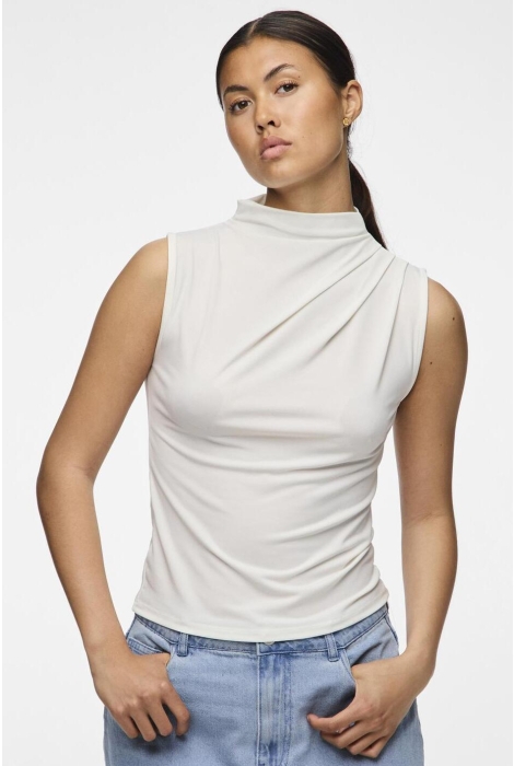 Pieces pcmadison sl draped top noos bc