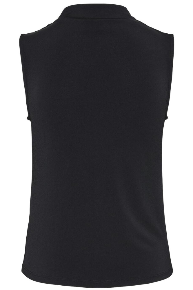 PCMADISON SL DRAPED TOP NOOS BC 17151143 BLACK