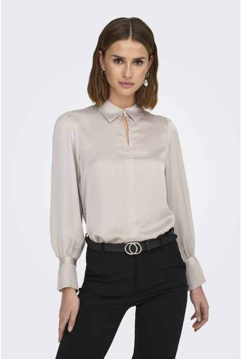 Only onlsister ls pleat detail shirt wvn