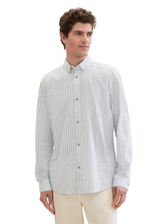 Tom Tailor Overhemd POPLIN OVERHEMD MET PRINT 1041396XX12 36421