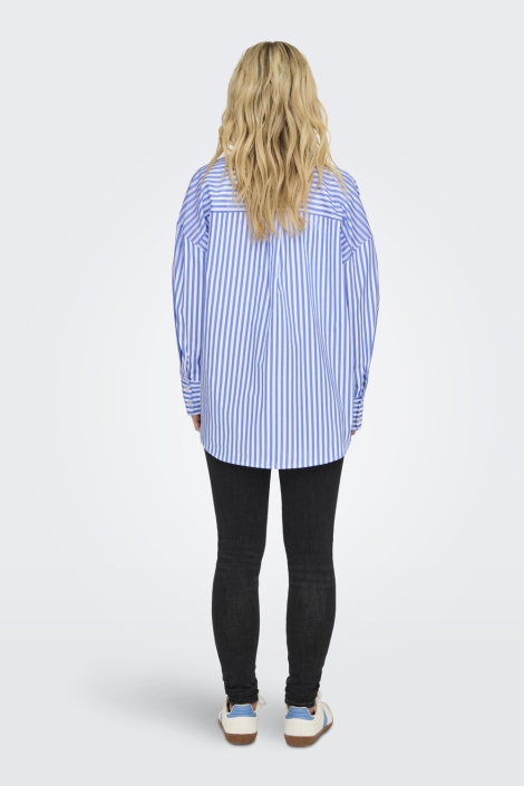 Jacqueline de Yong jdyvesper l/s loose striped shirt w