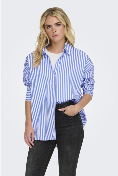 Jacqueline de Yong jdyvesper l/s loose striped shirt w