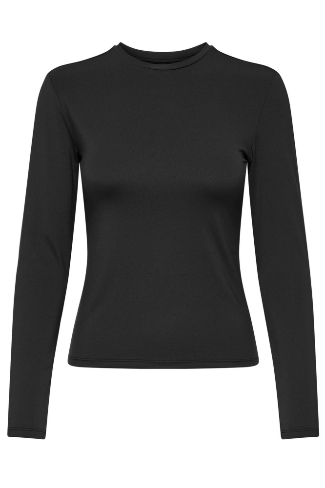 ONLEA L/S TOP O-NECK JRS 15331599 Black