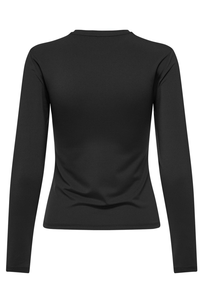 ONLEA L/S TOP O-NECK JRS 15331599 Black